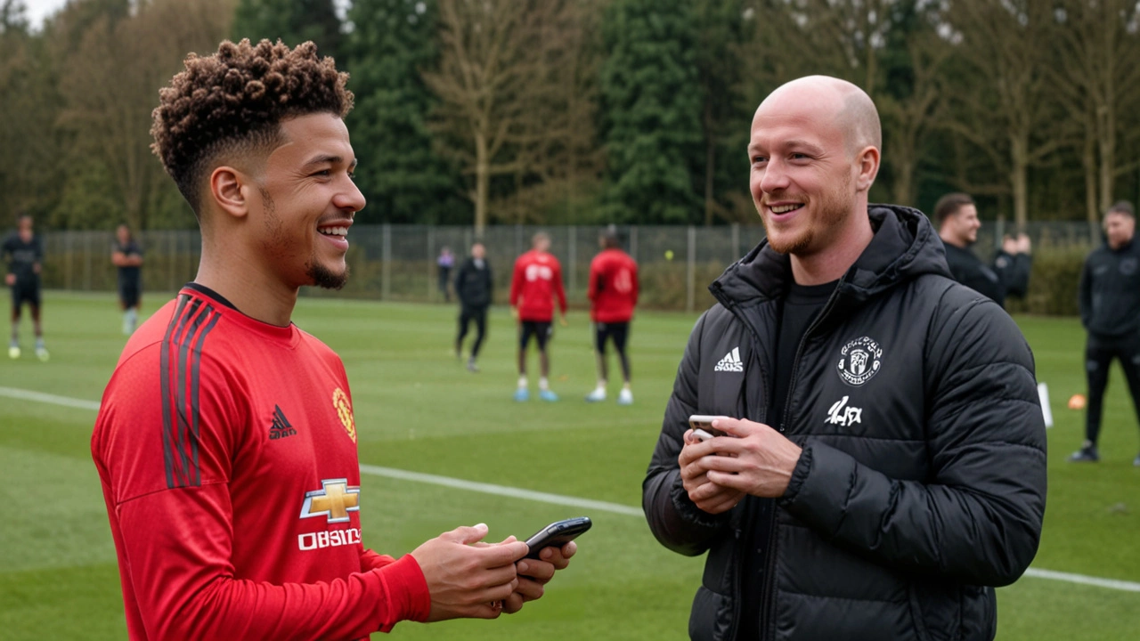 Jadon Sancho Returns to Manchester United Training: A Resolved Rift and a New Beginning