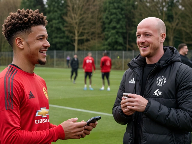 Jadon Sancho Returns to Manchester United Training: A Resolved Rift and a New Beginning