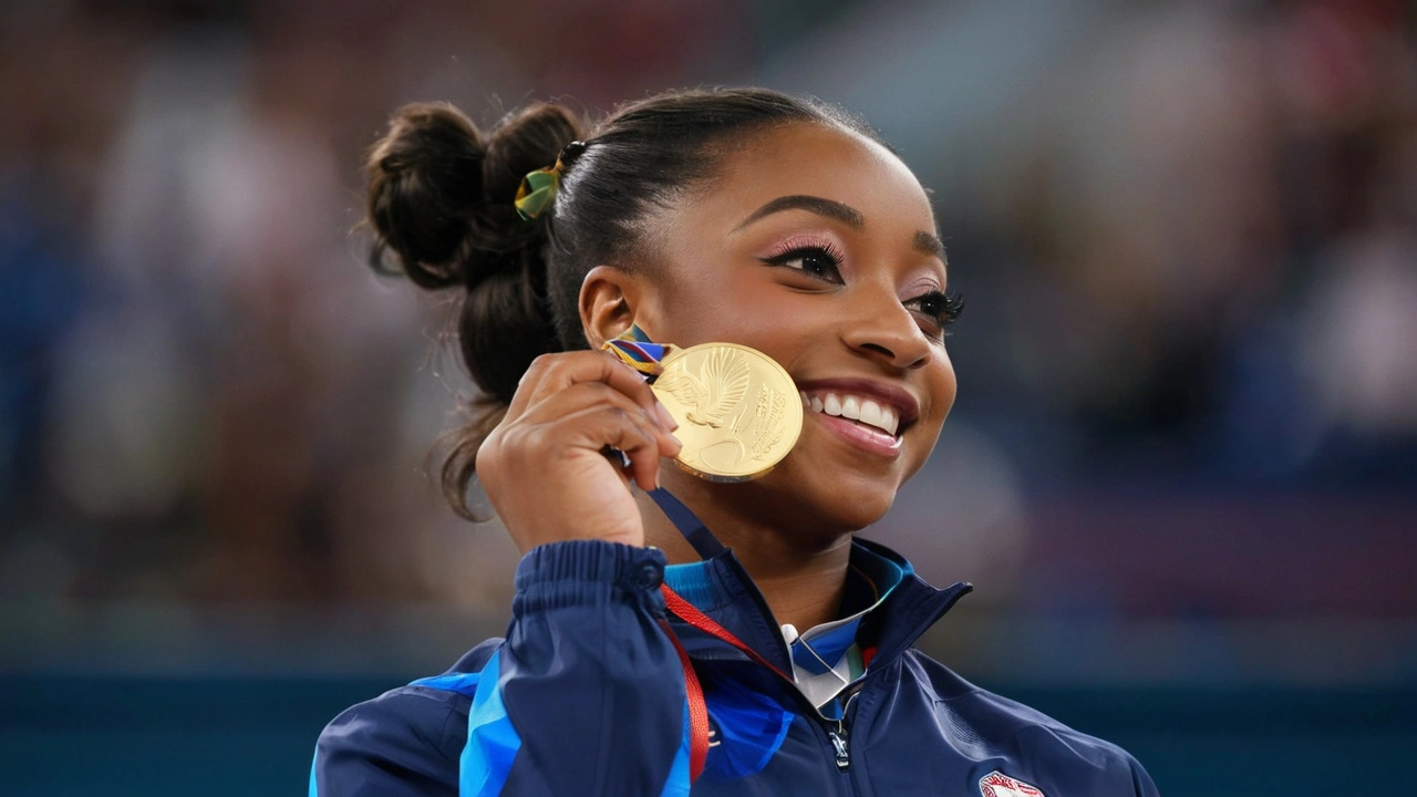 Simone Biles Claims Silver in Floor Exercise as Noah Lyles Wins Gold in 100m at 2024 Paris Olympics