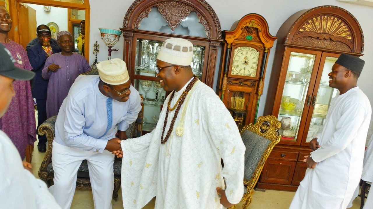 Governor Makinde Meets Olubadan‑Designate Ladoja Ahead of Historic Coronation