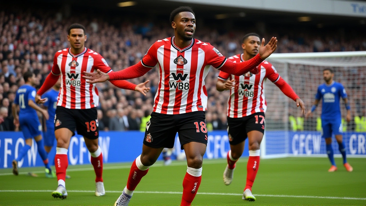 Sunderland vs Everton: Wilson Isidor Leads Home Side in Crucial Premier League Clash